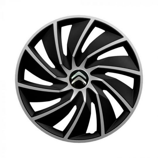 Колпаки Argo Turbo Silver&Black R18 Citroen (Комплект 4 шт.) Колпаки Argo Turbo Silver&Black R18 Citroen (Комплект 4 шт.)