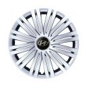 SKS 100 R13 Колпаки для колес с логотипом Hyundai (Комплект 4 шт.)