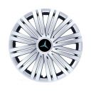 SKS 100 R13 Колпаки для колес с логотипом Mercedes (Комплект 4 шт.)