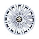 SKS 100 R13 Колпаки для колес с логотипом Suzuki (Комплект 4 шт.)