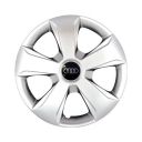 SKS 102 R13 Колпаки для колес с логотипом Audi (Комплект 4 шт.)
