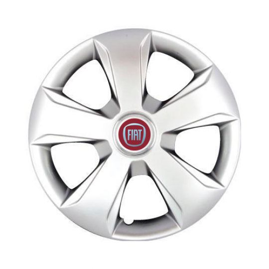 SKS 331 R15 Колпаки для колес с логотипом Fiat (Комплект 4 шт.)