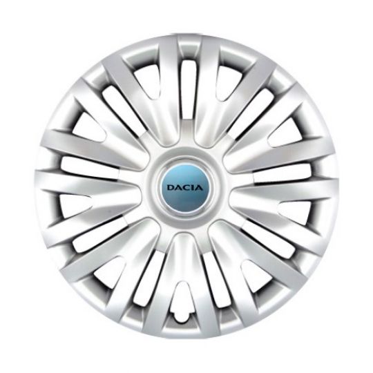 SKS 103 R13 Колпаки для колес с логотипом Dacia (Комплект 4 шт.)