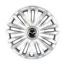SKS 313 R15 Колпаки для колес с логотипом Mazda (Комплект 4 шт.)