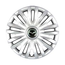 SKS 217 R14 Колпаки для колес с логотипом Mazda (Комплект 4 шт.)