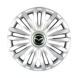 SKS 103 R13 Колпаки для колес с логотипом Mazda (Комплект 4 шт.)