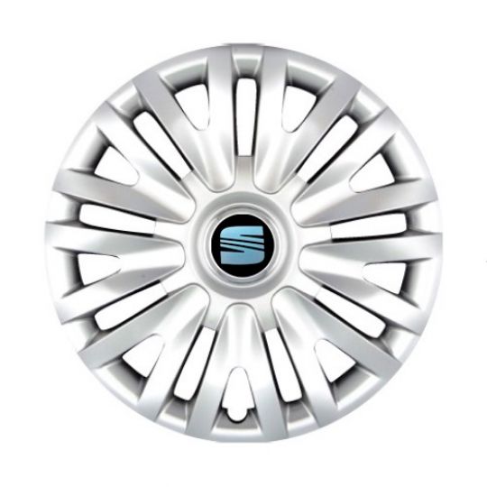 SKS 217 R14 Колпаки для колес с логотипом Seat (Комплект 4 шт.)