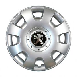 SKS 304 R15 Колпаки для колес с логотипом Peugeot (Комплект 4 шт.)