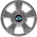 SKS 201 R14 Колпаки для колес с логотипом Daewoo (Комплект 4 шт.)