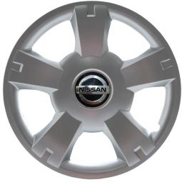 SKS 201 R14 Колпаки для колес с логотипом Nissan (Комплект 4 шт.)