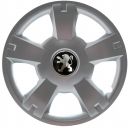 SKS 201 R14 Колпаки для колес с логотипом Peugeot (Комплект 4 шт.)