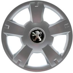 SKS 201 R14 Колпаки для колес с логотипом Peugeot (Комплект 4 шт.)