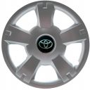 SKS 201 R14 Колпаки для колес с логотипом Toyota (Комплект 4 шт.)