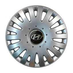 SKS 306 R15 Колпаки для колес с логотипом Hyundai (Комплект 4 шт.)