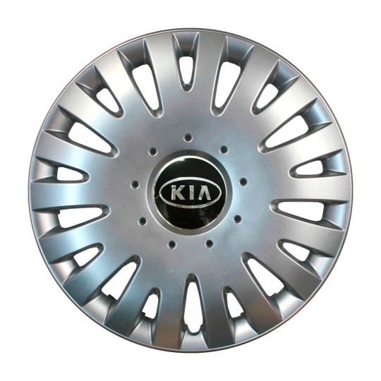 SKS 306 R15 Колпаки для колес с логотипом Kia (Комплект 4 шт.)