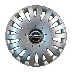 SKS 108 R13 Колпаки для колес с логотипом Nissan (Комплект 4 шт.)