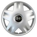 SKS 213 R14 Колпаки для колес с логотипом Hyundai (Комплект 4 шт.)