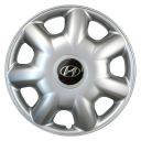 SKS 218 R14 Колпаки для колес с логотипом Hyundai (Комплект 4 шт.)