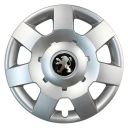 SKS 219 R14 Колпаки для колес с логотипом Peugeot (Комплект 4 шт.)