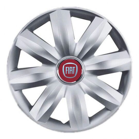 SKS 221 R14 Колпаки для колес с логотипом Fiat (Комплект 4 шт.)