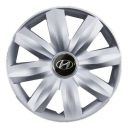 SKS 221 R14 Колпаки для колес с логотипом Hyundai (Комплект 4 шт.)