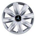 SKS 221 R14 Колпаки для колес с логотипом Mercedes (Комплект 4 шт.)