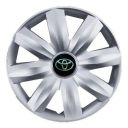 SKS 221 R14 Колпаки для колес с логотипом Toyota (Комплект 4 шт.)