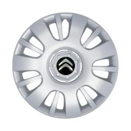 SKS 407 R16 Колпаки для колес с логотипом Citroen (Комплект 4 шт.)