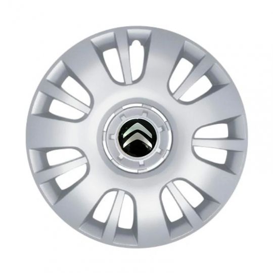 SKS 407 R16 Колпаки для колес с логотипом Citroen (Комплект 4 шт.)