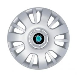 SKS 222 R14 Колпаки для колес с логотипом Skoda (Комплект 4 шт.)