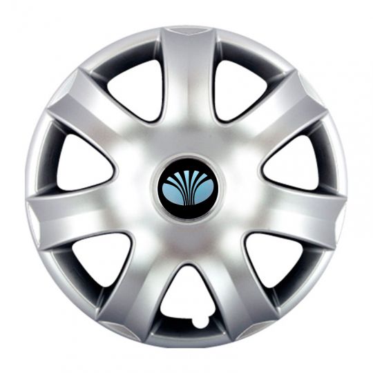 SKS 326 R15 Колпаки для колес с логотипом Daewoo (Комплект 4 шт.)