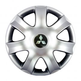 SKS 326 R15 Колпаки для колес с логотипом Mitsubishi (Комплект 4 шт.)