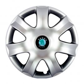 SKS 223 R14 Колпаки для колес с логотипом Skoda (Комплект 4 шт.)