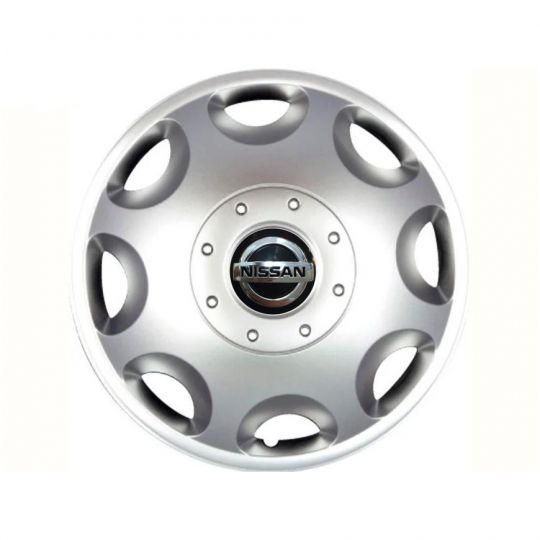 SKS 300 R15 Колпаки для колес с логотипом Nissan (Комплект 4 шт.)
