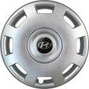 SKS 302 R15 Колпаки для колес с логотипом Hyundai (Комплект 4 шт.)