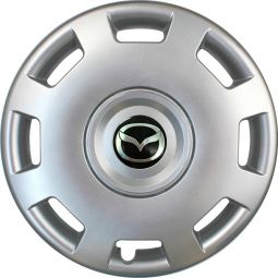 SKS 302 R15 Колпаки для колес с логотипом Mazda (Комплект 4 шт.)