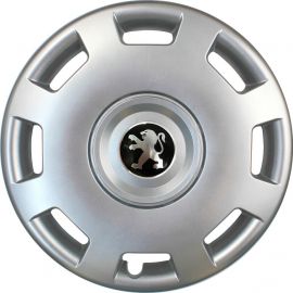 SKS 302 R15 Колпаки для колес с логотипом Peugeot (Комплект 4 шт.)