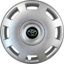 SKS 302 R15 Колпаки для колес с логотипом Toyota (Комплект 4 шт.)