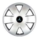 SKS 308 R15 Колпаки для колес с логотипом Mercedes (Комплект 4 шт.)