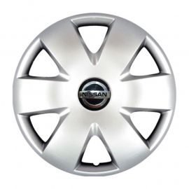 SKS 308 R15 Колпаки для колес с логотипом Nissan (Комплект 4 шт.)