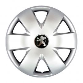 SKS 308 R15 Колпаки для колес с логотипом Peugeot (Комплект 4 шт.)