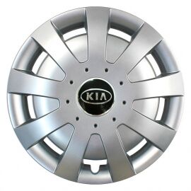 SKS 309 R15 Колпаки для колес с логотипом Kia (Комплект 4 шт.)