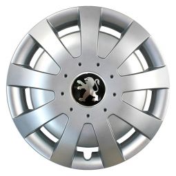 SKS 309 R15 Колпаки для колес с логотипом Peugeot (Комплект 4 шт.)