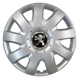 SKS 311 R15 Колпаки для колес с логотипом Peugeot (Комплект 4 шт.)