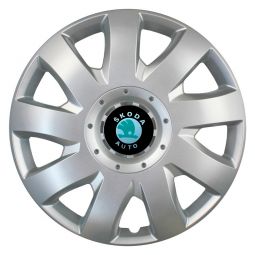 SKS 311 R15 Колпаки для колес с логотипом Skoda (Комплект 4 шт.)