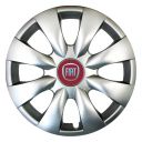 SKS 316 R15 Колпаки для колес с логотипом Fiat (Комплект 4 шт.)