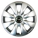 SKS 316 R15 Колпаки для колес с логотипом Mazda (Комплект 4 шт.)