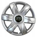 SKS 318 R15 Колпаки для колес с логотипом Kia (Комплект 4 шт.)