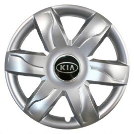 SKS 318 R15 Колпаки для колес с логотипом Kia (Комплект 4 шт.)