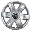SKS 318 R15 Колпаки для колес с логотипом Nissan (Комплект 4 шт.)